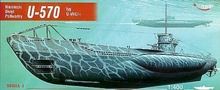 Mirage Hobby, okręt podwodny U-570, model do sklejania