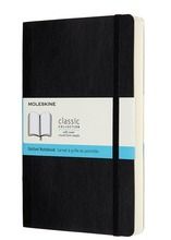 Moleskine, notes classic, 13-21 cm, kropki, czarny