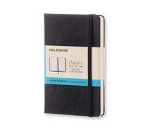 Moleskine, notes classic w kropki, Czarny, pocket