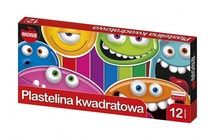 Mona, plastelina kwadratowa, 12 kolorów