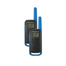 Motorola, krótkofalówki Talkabout T62 + ładowarka, niebieskie, 2 szt.
