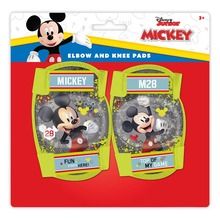 Myszka Mickey, ochraniacze rowerowe, kolana i łokcie