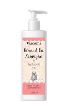 Nacomi, Almond Oil Shampoo, szampon do włosów z olejem ze słodkich migdałów, 250 ml