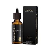 Nanoil, Castor Oil, olejek rycynowy do pielęgnacji włosów i ciała, 50 ml