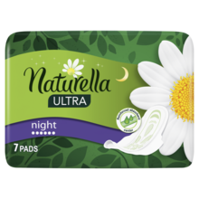 Naturella, Ultra Night, podpaski ze skrzydełkami x7 szt.