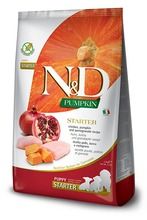 N&D, Pumpkin Dog  Chicken & Pomegranate Starter Puppy All Breeds, karma sucha dla psa, 2,5 kg