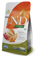 N&D Pumpkin, karma dla kotów dorosłych, kaczka, dynia i melon Cantaloupe, 300 g