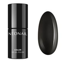 NeoNail, UV Gel Polish Color, lakier hybrydowy, 2996 Pure Black, 7.2 ml
