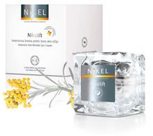 Nikel, Przeciwzmarszczkowy krem pod oczy z pomarańczą, kwiatem immortelle, olejkiem sezamowym i wit. E, 15 ml