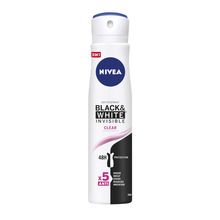 Nivea, Invisible Clear, dezodorant, spray, damski, 250 ml
