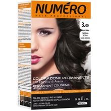 Numero, Permanent Coloring, farba do włosów, 3.00 Dark Brown, 140 ml