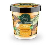 Organic Shop, Body Desserts, peeling do ciała, Mango Sugar Sorbet, 450 ml