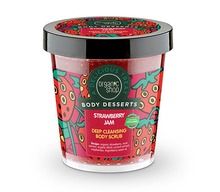 Organic Shop, Body Desserts, peeling do ciała oczyszczający, Strawberry Jam, 450 ml
