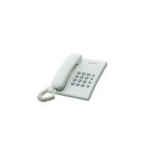 Panasonic, telefon stacjonarny, biały, KX-TS500PDW
