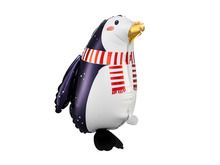 PartyDeco, balon foliowy, pingwin, 29-42 cm