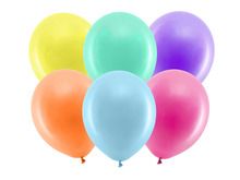 PartyDeco, balony Rainbow 30 cm, pastelowe, mix, 100 szt.