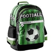 Paso, plecak szkolny, football, zielony
