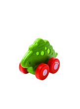 Plan Toys, Drewniany pojazd dinozaur - Stego