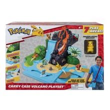 Pokemon, Carry Case Volcano, wulkan, zestaw do zabawy