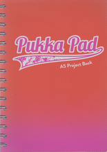Pukka Pad, kołozeszyt, A5, Fusion Project Book, pomarańczowy