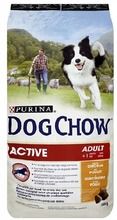 Purina Dog Chow, Adult Active, Chicken 1+, karma sucha dla psa, 14 kg