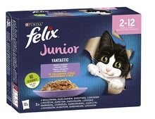 Purina, Felix, Fantastic Junior, karma mokra dla kota, kurczak, 12-85 g