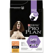 Purina, Pro Plan, Adult 7+, Medium/large, sucha karma dla psa, 4 kg