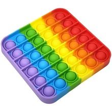 Push Pop Bubble Fidget, zabawka sensoryczna, antystresowa, kwadrat