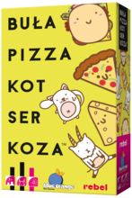 Rebel, Buła, Pizza, Kot, Ser, Koza, gra towarzyska
