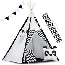 Ricokids, Tipi, namiot dla dzieci, biały, 120-120-160 cm