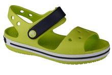Sandały dziecięce, zielone, Crocs Crocband Sandal Kids