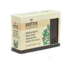 Sattva, Body Soap, indyjskie mydło glicerynowe Sandalwood, 125 g
