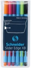 Schneider, Slider Edge XB, zestaw długopisów w etui, 6 szt.