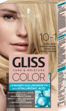 Schwarzkopf Gliss Color, krem koloryzujący nr 10-1 Ultra Jasny Popielaty Blond