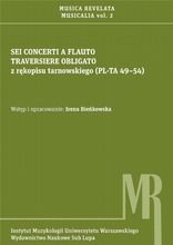 Sei concerti a flauto traversiere obligato z rękopisu tarnowskiego (PL-TA 49-54)