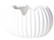 Skorupka ceramiczna, biała, mini, 11-8-6 cm
