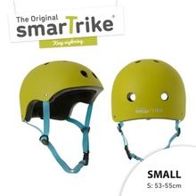 Smart Trike, kask rowerowy, S, zielony