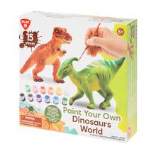 Smiki, Figurki dinozaur贸w z farbkami, zestaw kreatywny
