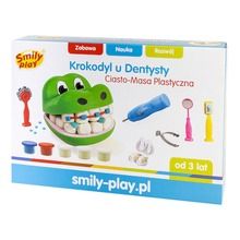 Smily Play, krokodyl u dentysty, ciasto-masa plastyczna