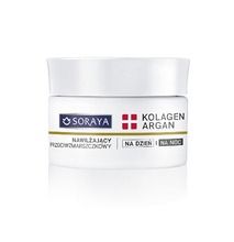 Soraya, Kolagen & Argan, krem nawilżający przeciwzmarszczkowy na dzień i noc, 50 ml
