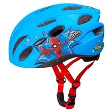 Spider-Man, kask rowerowy, in-mold