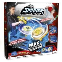 Spinner M.A.D., Deluxe Battle Pack, wyrzutnia spinerów, 2 szt.