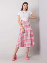 Spódnica damska, różowa, Italy Moda