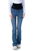 Spodnie jeansowe damskie, ciążowe, bootcut, niebieskie, Bellybutton
