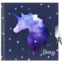 Starpak, pamiętnik zamykany, unicorn galaxy