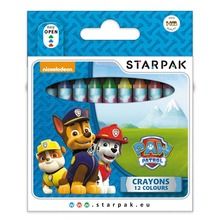 Starpak, Psi Patrol, kredki woskowe, 12 kolorów