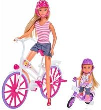 Steffi na rowerze, lalka