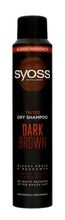 Syoss, suchy szampon do włosów, Dark Brown, 200 ml