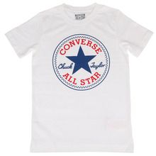 T-shirt dziecięcy, biały, Converse