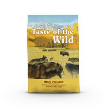 Taste of the Wild, High Prairie, kompletna karma dla szczeniąt i dorosłych psów wszystkich ras, 12,2 kg